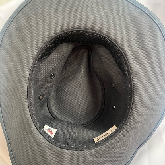 AMERICAN HAT MAKER Head in home limited edition adj sweatband Cowboy Hat - Picture 8 of 15